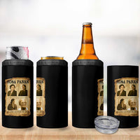 One Person Can Change The World Quote 4 in 1 Can Cooler Tumbler Rosa Parks Legacy