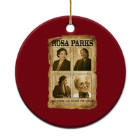 One Person Can Change The World Quote Ceramic Ornament Rosa Parks Legacy
