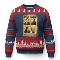 One Person Can Change The World Quote Ugly Christmas Sweater Rosa Parks Legacy