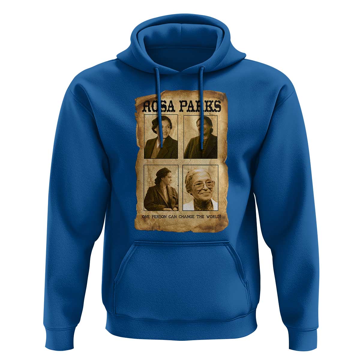 One Person Can Change The World Quote Hoodie Rosa Parks Legacy