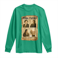 One Person Can Change The World Quote Long Sleeve Shirt Rosa Parks Legacy