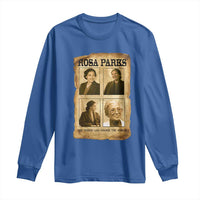 One Person Can Change The World Quote Long Sleeve Shirt Rosa Parks Legacy