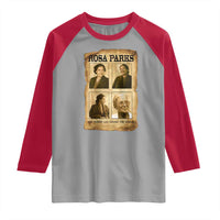 One Person Can Change The World Quote Raglan Shirt Rosa Parks Legacy