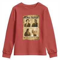 One Person Can Change The World Quote Youth Sweatshirt Rosa Parks Legacy