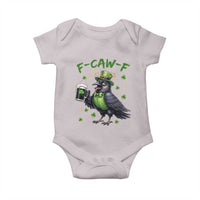 F Caw F Raven Lover Baby Onesie Funny St Patricks Day Gift
