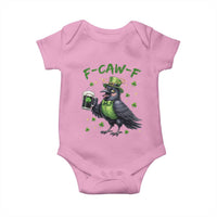 F Caw F Raven Lover Baby Onesie Funny St Patricks Day Gift