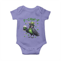 F Caw F Raven Lover Baby Onesie Funny St Patricks Day Gift