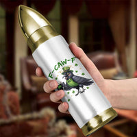 F Caw F Raven Lover Bullet Tumbler Funny St Patricks Day Gift