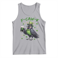 F Caw F Raven Lover Tank Top Funny St Patricks Day Gift