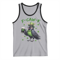 F Caw F Raven Lover Tank Top Funny St Patricks Day Gift
