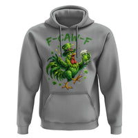 F Caw F Drunk Irish Chicken Hoodie Funny St Patricks Day Gift