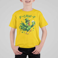 F Caw F Drunk Irish Chicken T Shirt For Kid Funny St Patricks Day Gift