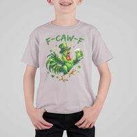 F Caw F Drunk Irish Chicken T Shirt For Kid Funny St Patricks Day Gift