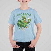 F Caw F Drunk Irish Chicken T Shirt For Kid Funny St Patricks Day Gift