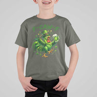 F Caw F Drunk Irish Chicken T Shirt For Kid Funny St Patricks Day Gift