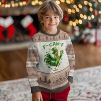 F Caw F Drunk Irish Chicken Ugly Christmas Sweater Funny St Patricks Day Gift