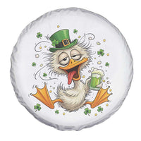 Funny Drunk Irish Duck Spare Tire Cover St Patricks Day Gift