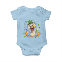 Funny Drunk Irish Duck Baby Onesie St Patricks Day Gift