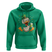 Funny Drunk Irish Duck Hoodie St Patricks Day Gift