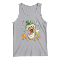 Funny Drunk Irish Duck Tank Top St Patricks Day Gift
