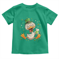 Funny Drunk Irish Duck Toddler T Shirt St Patricks Day Gift