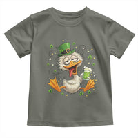 Funny Drunk Irish Duck Toddler T Shirt St Patricks Day Gift