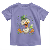 Funny Drunk Irish Duck Toddler T Shirt St Patricks Day Gift