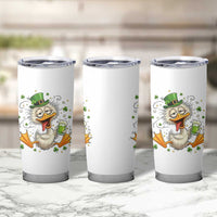 Funny Drunk Irish Duck Tumbler Cup St Patricks Day Gift