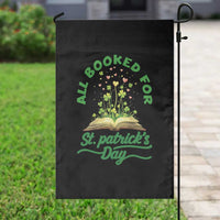 All Booked For St Patricks Day Garden Flag Irish Reader Gift