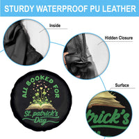 All Booked For St Patricks Day Spare Tire Cover Irish Reader Gift