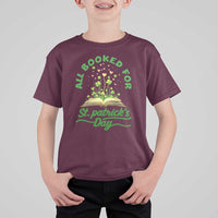 All Booked For St Patricks Day T Shirt For Kid Irish Reader Gift