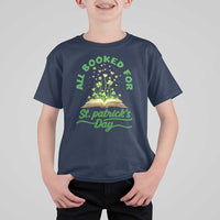 All Booked For St Patricks Day T Shirt For Kid Irish Reader Gift
