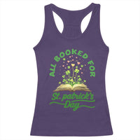 All Booked For St Patricks Day Racerback Tank Top Irish Reader Gift