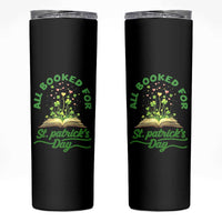 All Booked For St Patricks Day Skinny Tumbler Irish Reader Gift