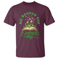All Booked For St Patricks Day T Shirt Irish Reader Gift