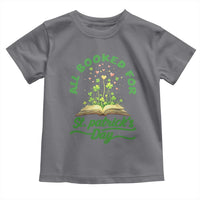All Booked For St Patricks Day Toddler T Shirt Irish Reader Gift