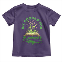 All Booked For St Patricks Day Toddler T Shirt Irish Reader Gift