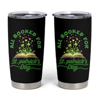 All Booked For St Patricks Day Tumbler Cup Irish Reader Gift
