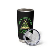 All Booked For St Patricks Day Tumbler Cup Irish Reader Gift