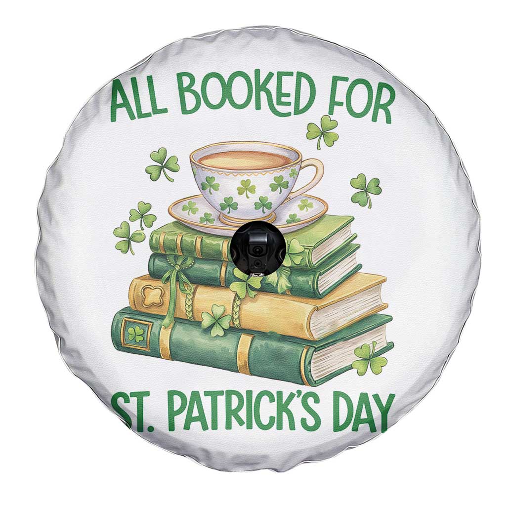 All Booked For St Patricks Day Spare Tire Cover Gift For Book Lovers