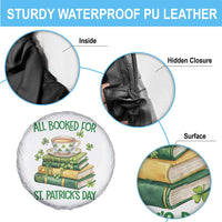 All Booked For St Patricks Day Spare Tire Cover Gift For Book Lovers