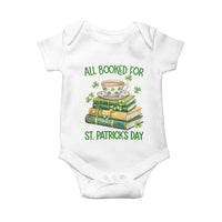 All Booked For St Patricks Day Baby Onesie Gift For Book Lovers