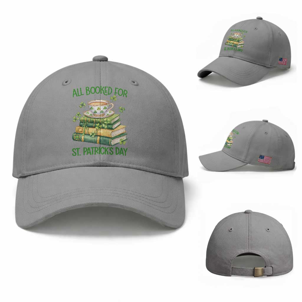 All Booked For St Patricks Day Baseball Cap Gift For Book Lovers