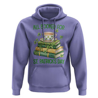 All Booked For St Patricks Day Hoodie Gift For Book Lovers