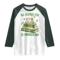 All Booked For St Patricks Day Raglan Shirt Gift For Book Lovers