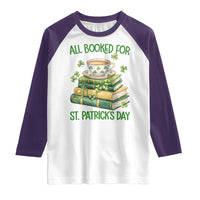 All Booked For St Patricks Day Raglan Shirt Gift For Book Lovers