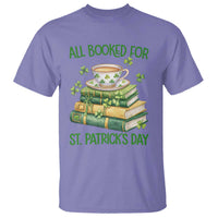 All Booked For St Patricks Day T Shirt Gift For Book Lovers