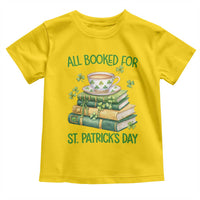 All Booked For St Patricks Day Toddler T Shirt Gift For Book Lovers