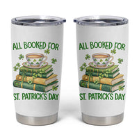 All Booked For St Patricks Day Tumbler Cup Gift For Book Lovers