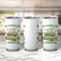 All Booked For St Patricks Day Tumbler Cup Gift For Book Lovers